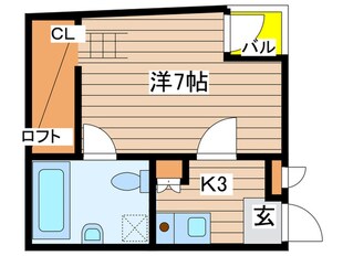 コンフォ－ト泉の物件間取画像